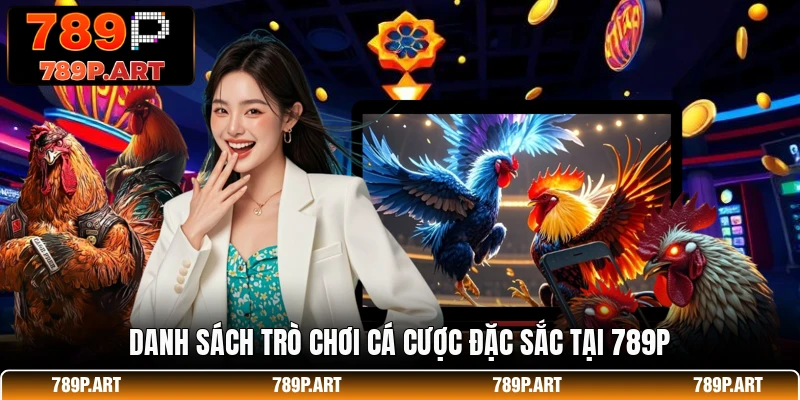 Danh sách trò chơi cá cược đặc sắc tại 789P